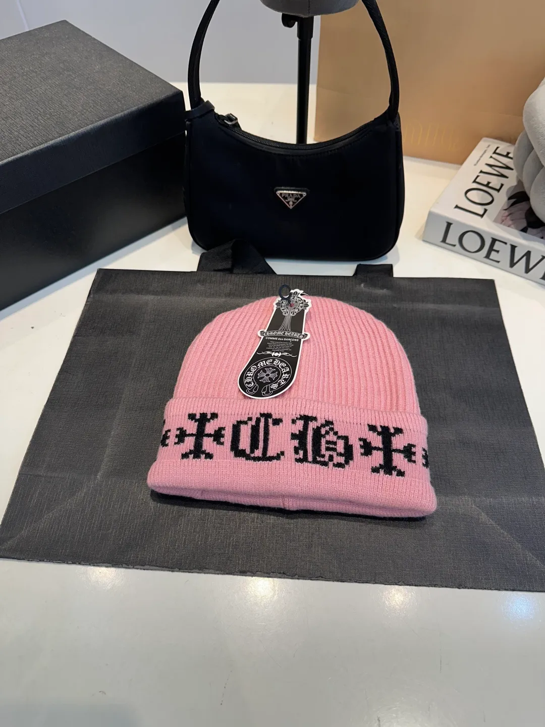 P46 Kroxin's 2025 autumn and winter new style iron-label woolen hat, super popular💖top-notch texture, great for going out on the street!